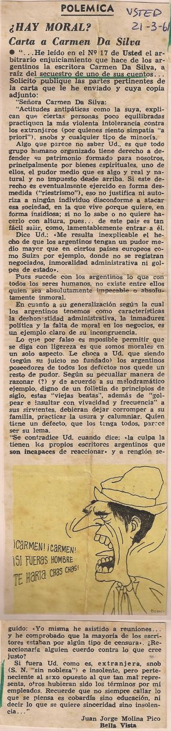 21 de Março de 1961 - Usted