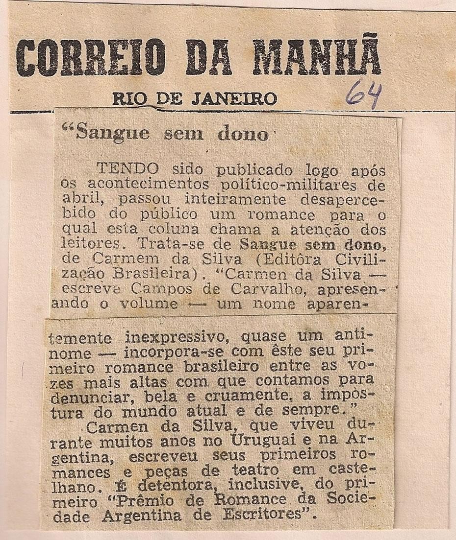 1964 - Correio da Manhã