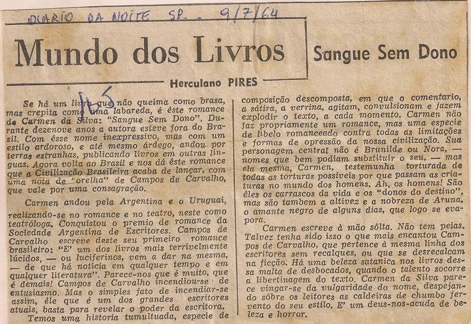 9 de Julho de 1964 - Diário da Noite