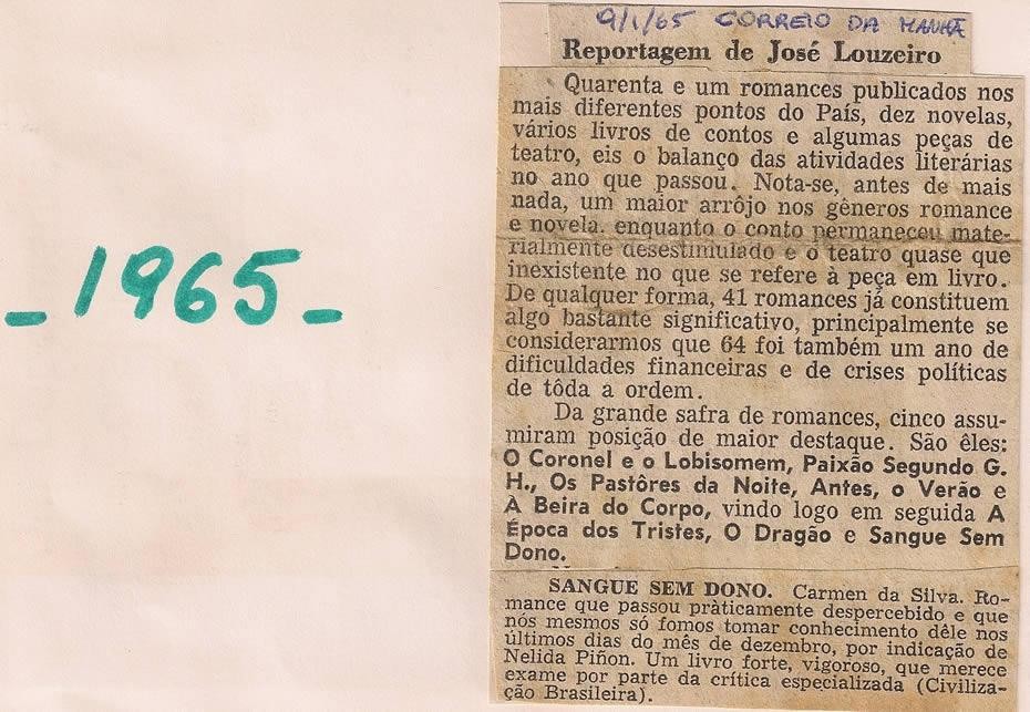 9 de Janeiro de 1965 - Correio da Manhã