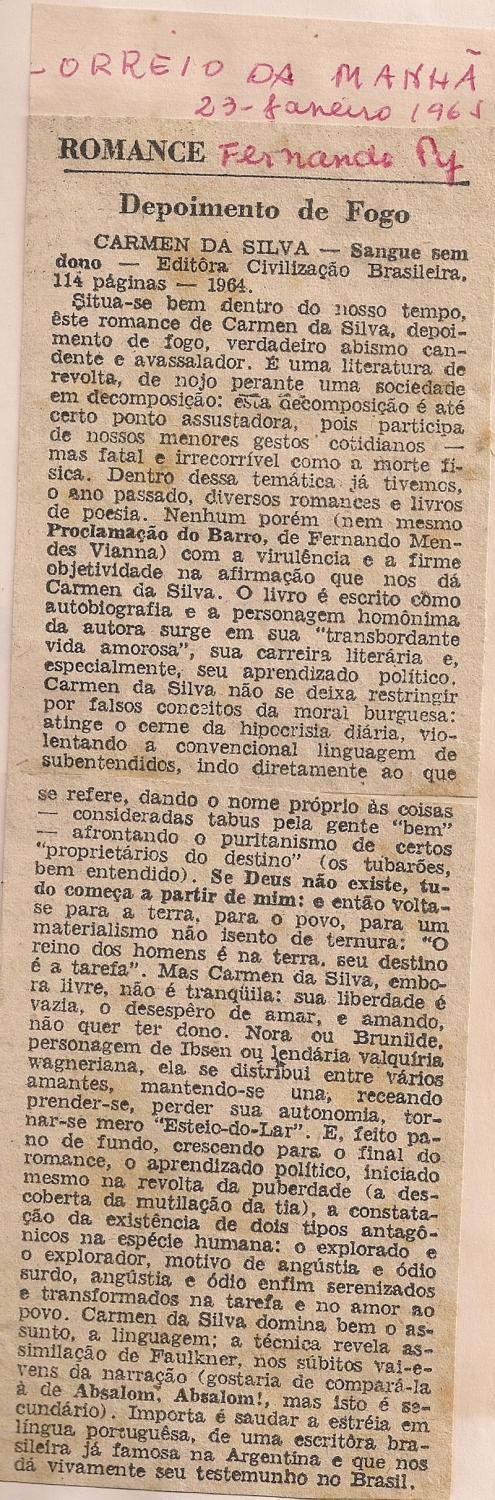 23 de Fevereiro de 1965 - Correio da Manhã