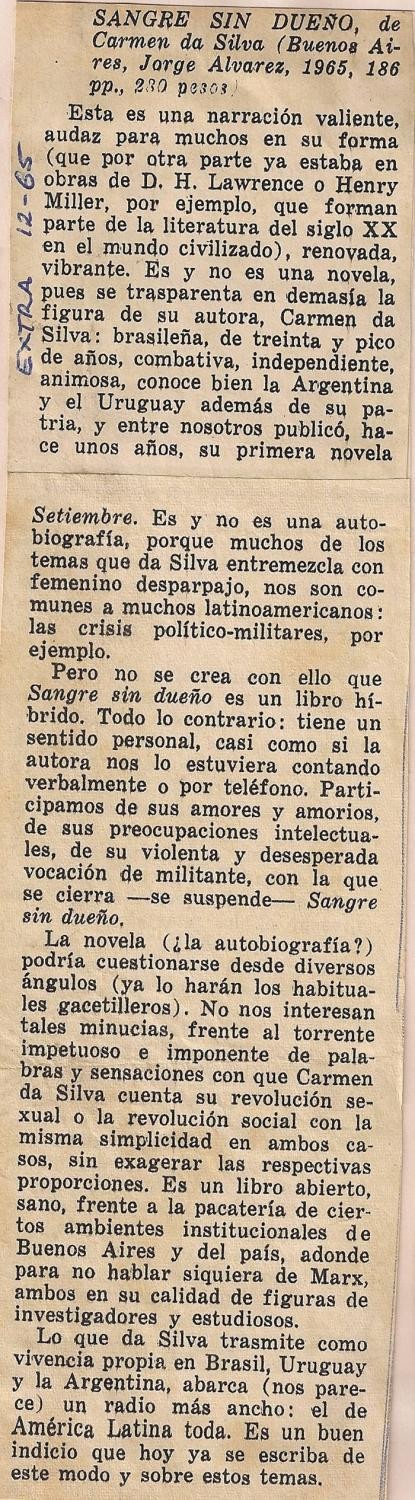Dezembro de 1965 - Extra