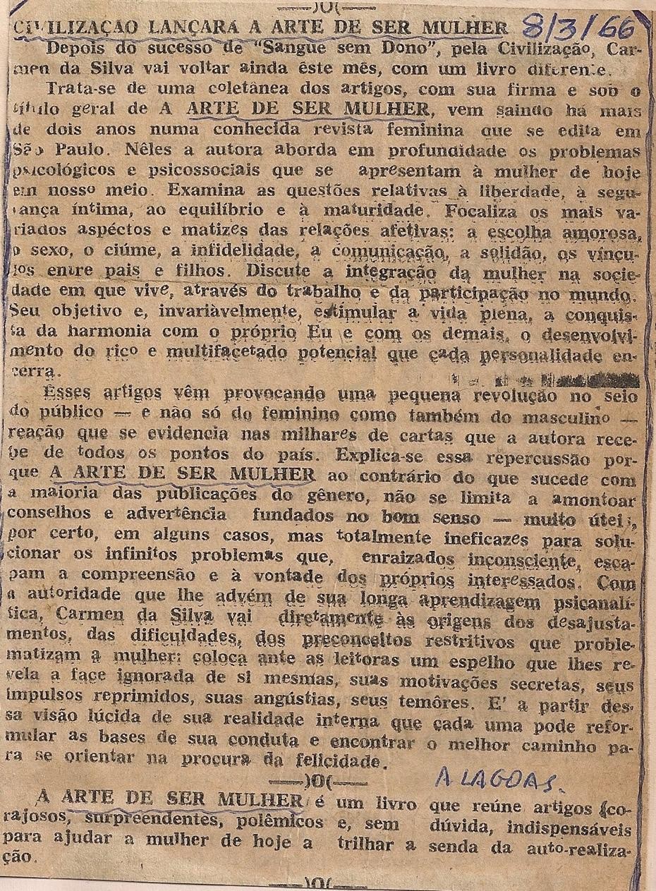 08 de Março de 1966
