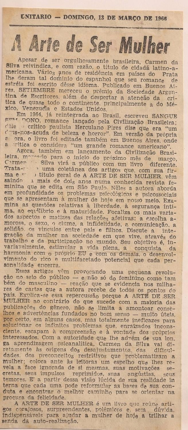 13 de Março de 1966 - Unitario
