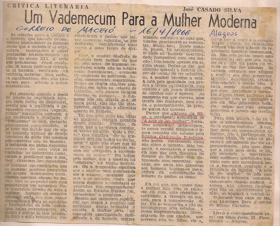 16 de Abril de 1966 - Correio de Maceió