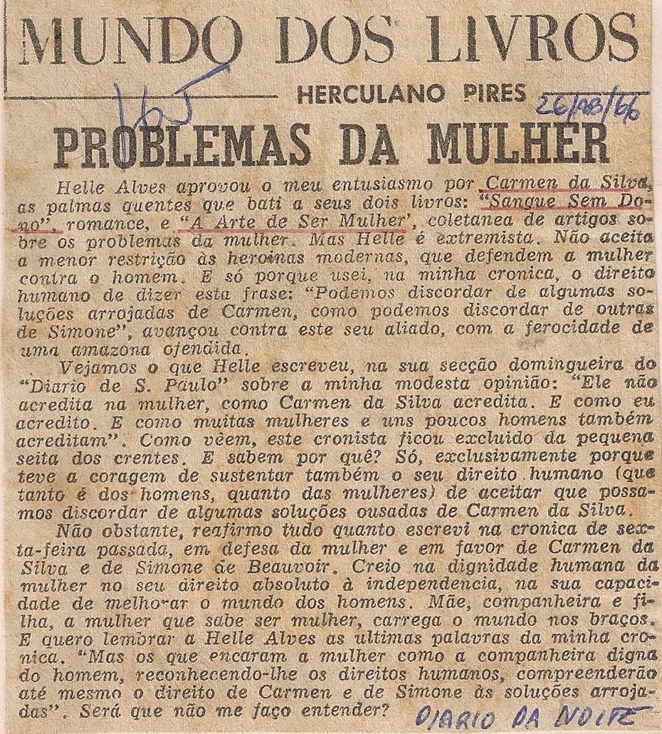 26 de Abril de 1966 - Diário da Noite