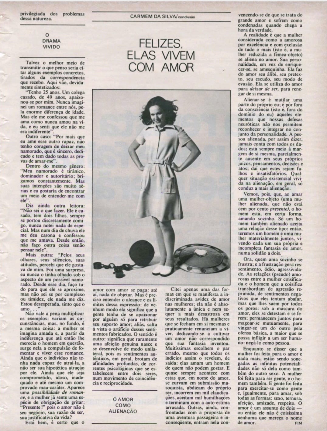 Revista Claudia, nº 148, Ano XIII, janeiro de 1974, p. 145.