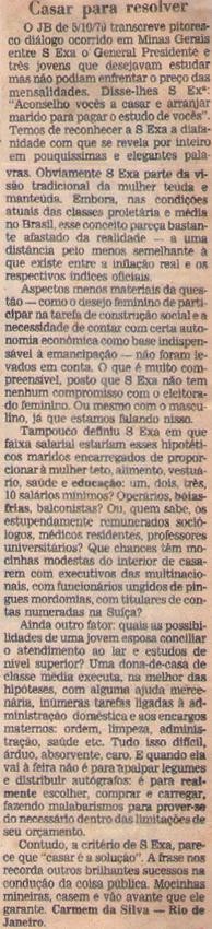 1975. Casar para resolver.