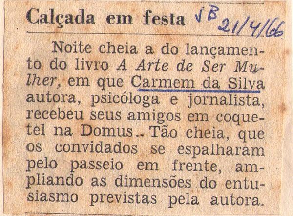 21 de Abril de 1966. Calçada em festa.