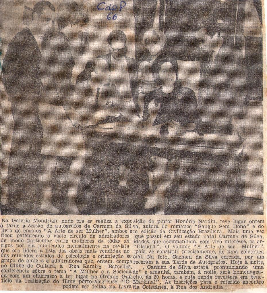 Maio de 1966 - Correio do Povo.