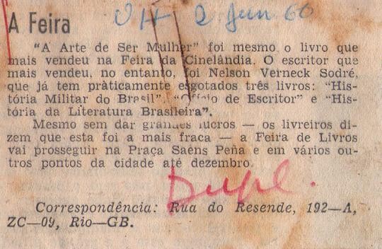 02 de Junho de 1966. A Feira.