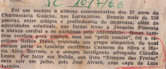 10 de Julho de 1966.