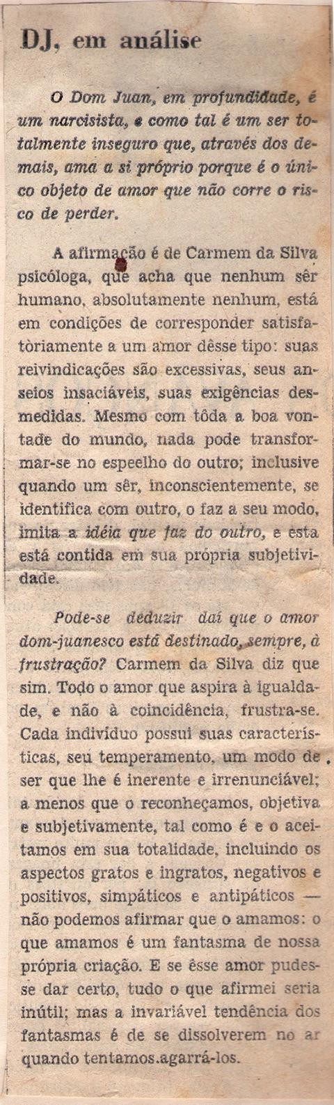 1967. DJ, em análise.