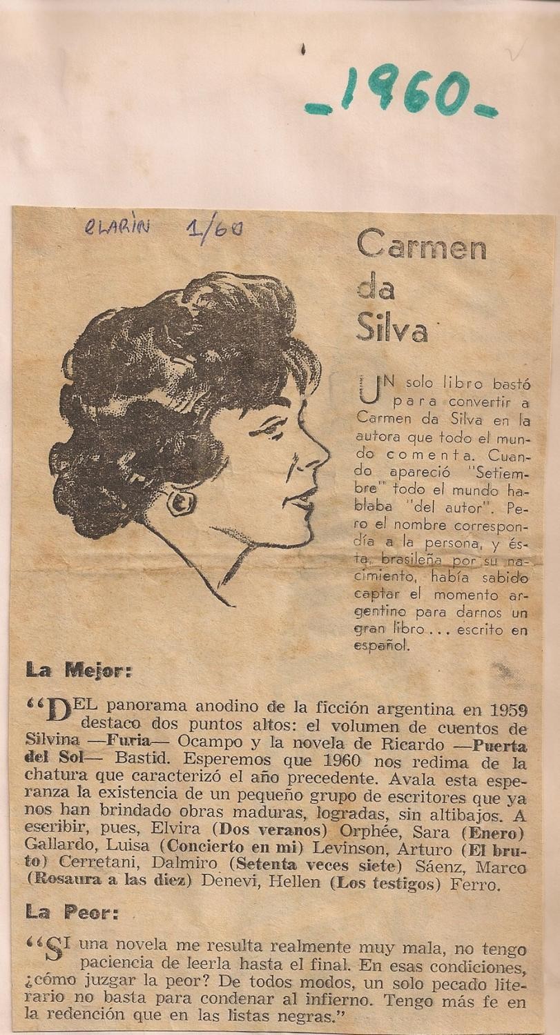 Janeiro de 1960 - Clarín