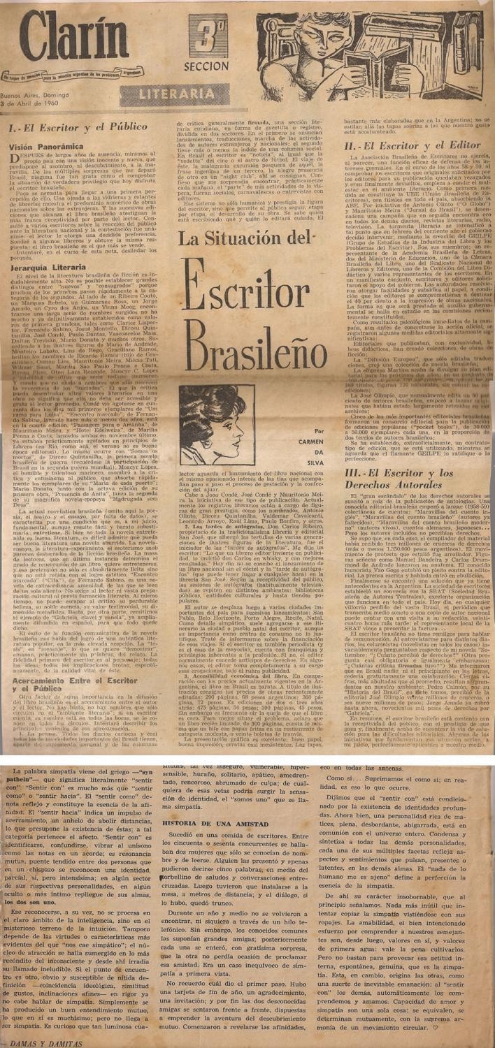 3 de Abril de 1960 - El Clarín