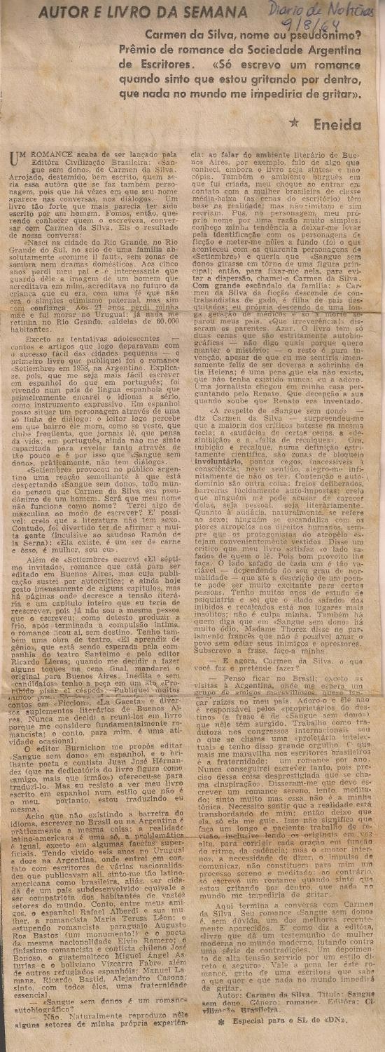 9 de Agosto de 1964 - Diário de Notícias