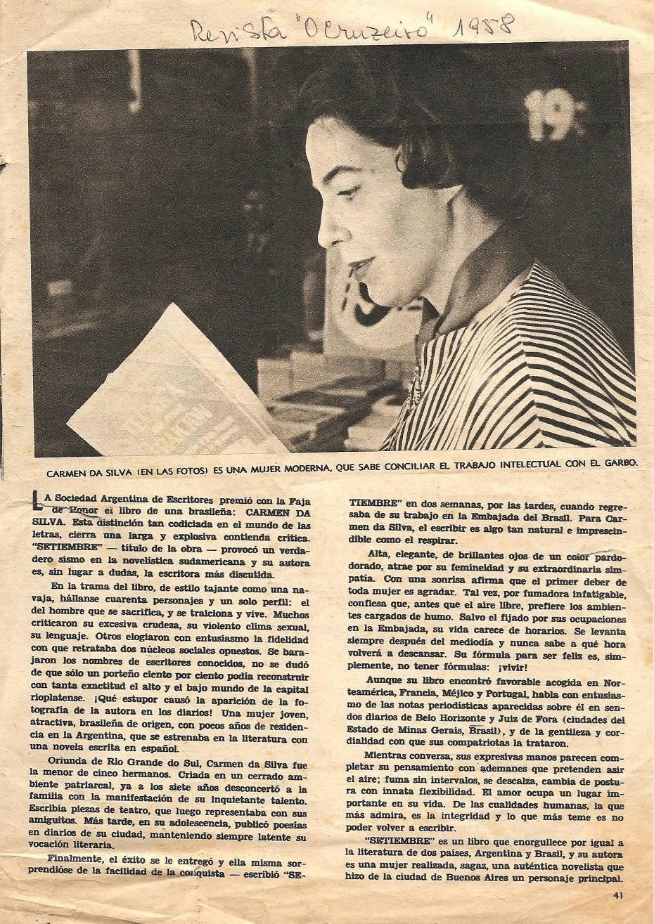 Revista O Cruzeiro, 1958
